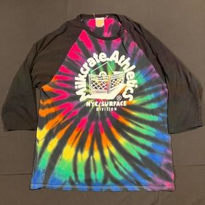 Milkcrate‎ Athletics 3/4 Sleeve Tie Dye Shirt